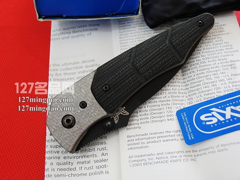 美国蝴蝶Benchmade 426BK