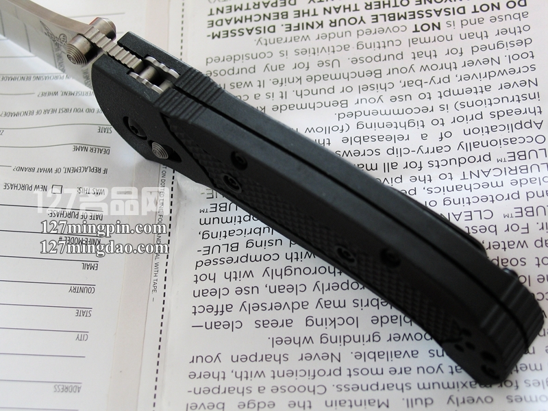 美国蝴蝶Benchmade 10412 随身折刀