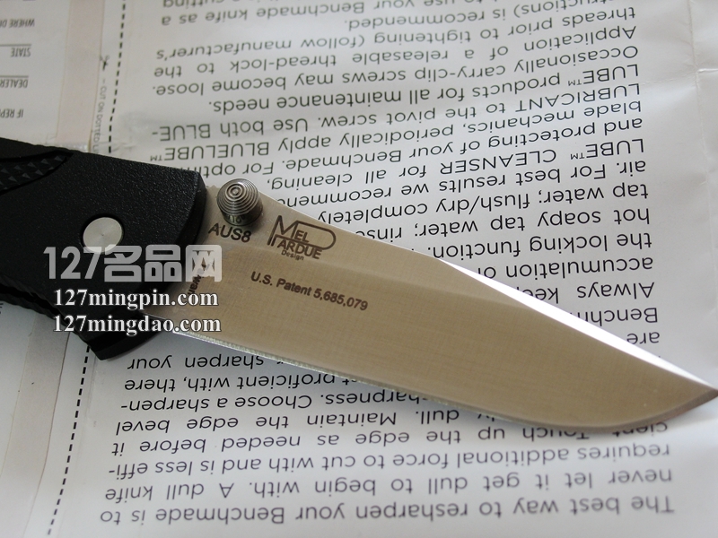 美国蝴蝶Benchmade 10412 随身折刀