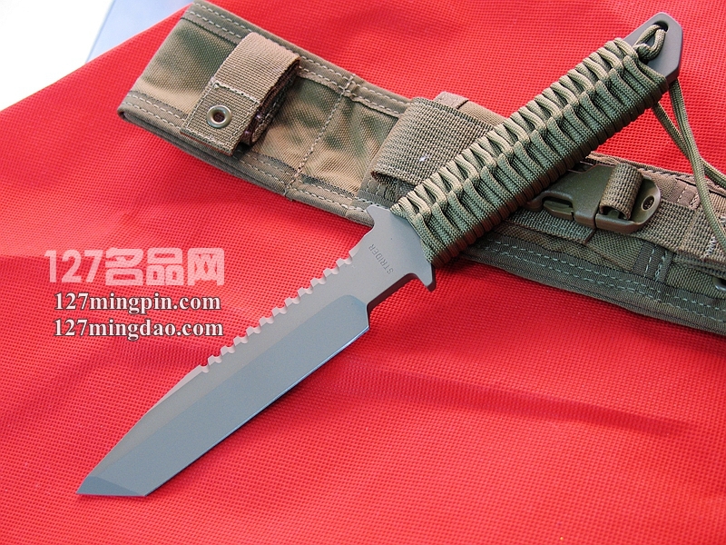 美国挺进者Strider BT-SS沙色涂层 特战队专用刀
