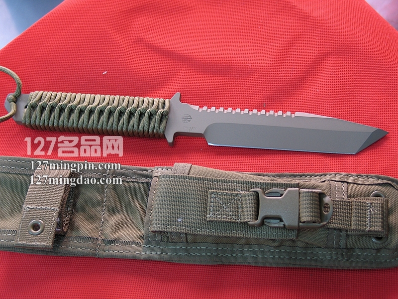 美国挺进者Strider BT-SS沙色涂层 特战队专用刀