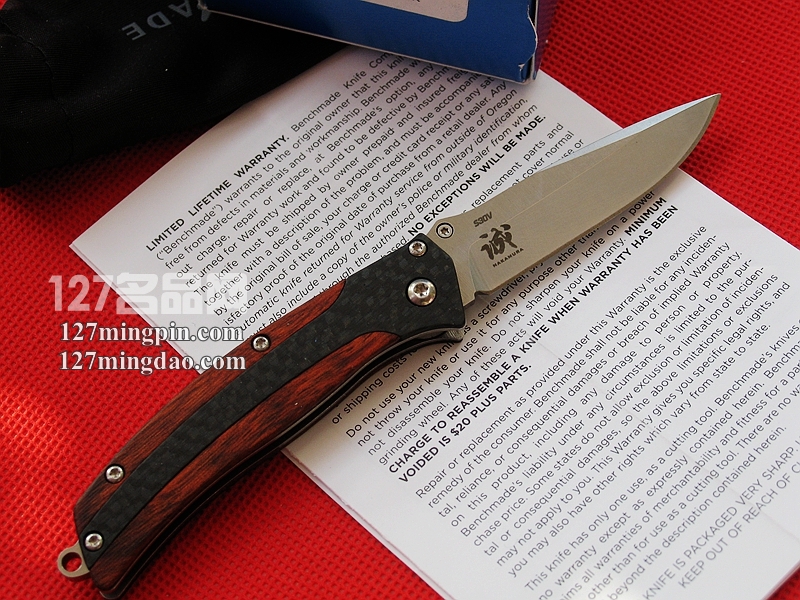 美国蝴蝶 Benchmade 482 随身小折刀