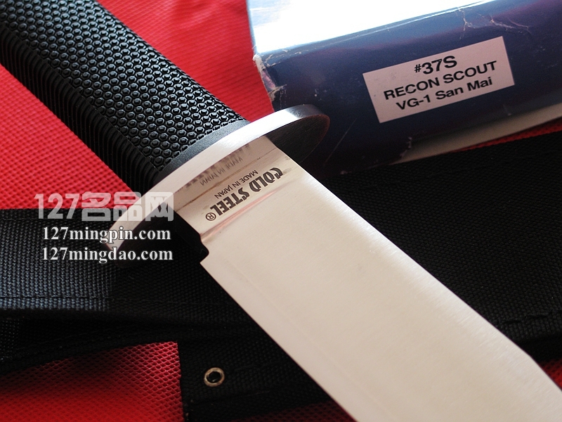 美国冷钢Cold Steel 37S 侦察兵三美钢战术直刀