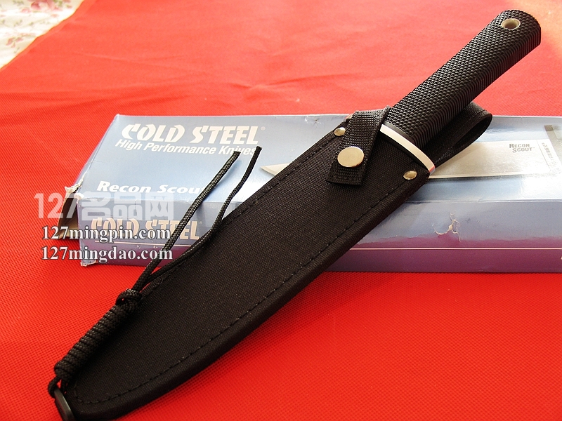 美国冷钢Cold Steel 37S 侦察兵三美钢战术直刀
