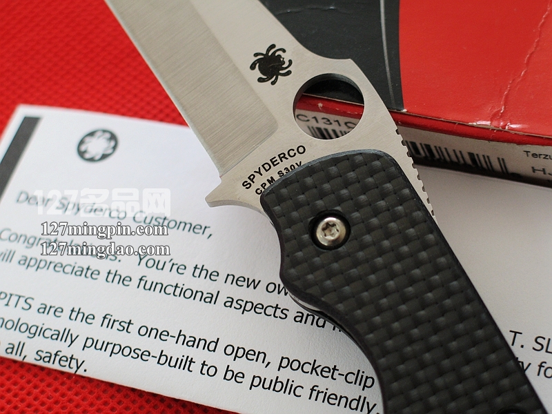 美国蜘蛛SPYDERCO  C131CFP  127名刀网