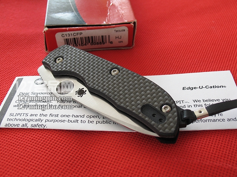美国蜘蛛SPYDERCO  C131CFP  127名刀网