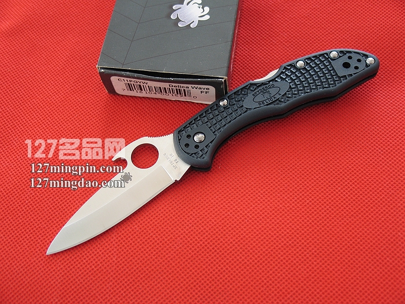 美国蜘蛛SPYDERCO  C11PGYW  127名刀网