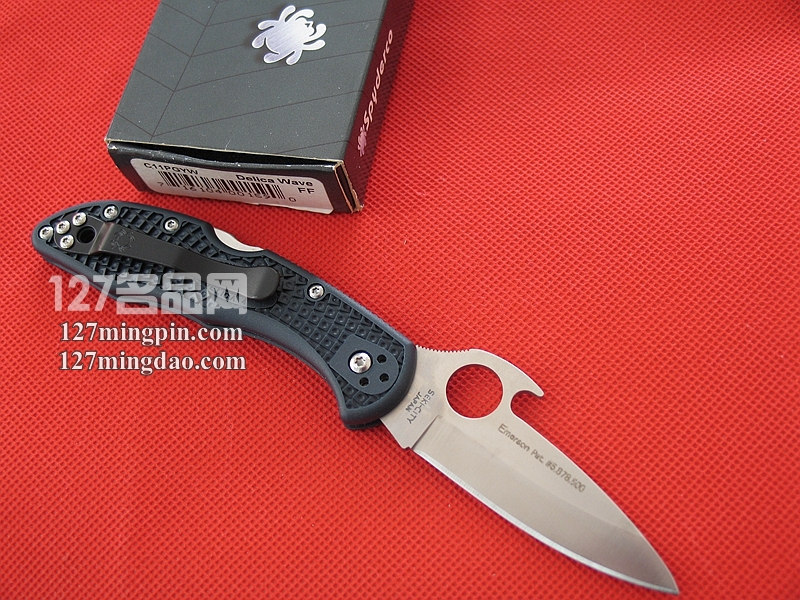 美国蜘蛛SPYDERCO  C11PGYW  127名刀网