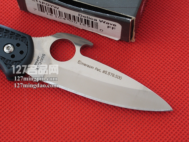 美国蜘蛛SPYDERCO  C11PGYW  127名刀网