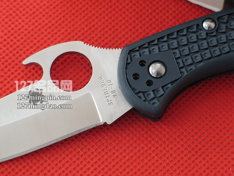 美国蜘蛛SPYDERCO  C11PGYW  127名刀网