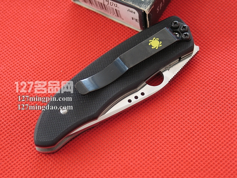 美国蜘蛛SPYDERCO C97BMP 2009年款双柄材折刀