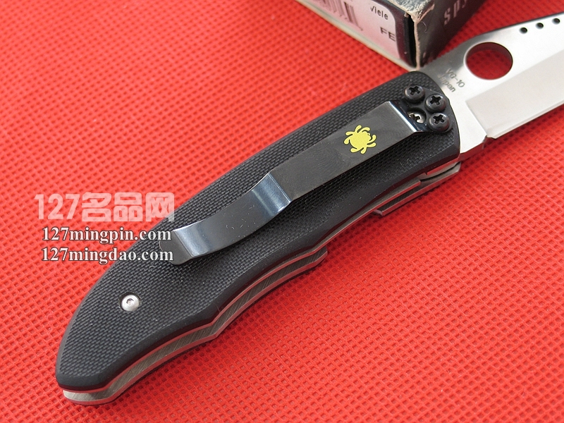 美国蜘蛛SPYDERCO C97BMP 2009年款双柄材折刀