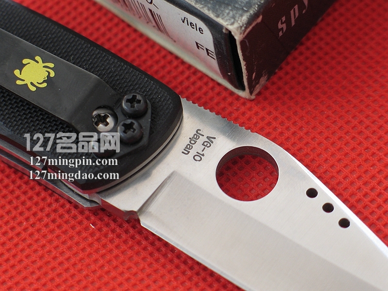 美国蜘蛛SPYDERCO C97BMP 2009年款双柄材折刀