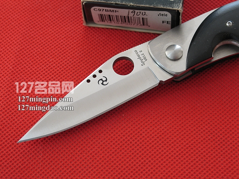 美国蜘蛛SPYDERCO C97BMP 2009年款双柄材折刀