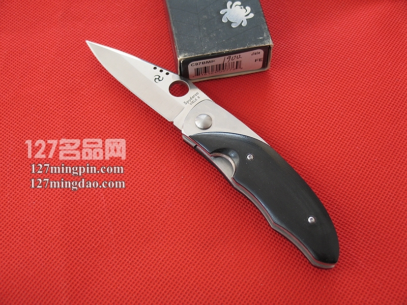 美国蜘蛛SPYDERCO C97BMP 2009年款双柄材折刀