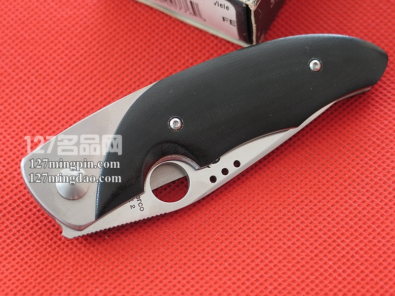 美国蜘蛛SPYDERCO C97BMP 2009年款双柄材折刀