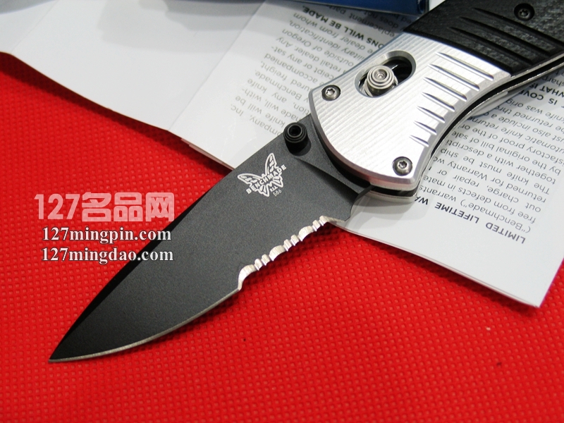 美国蝴蝶 Benchmade 586SBK M390钢助力快开刀