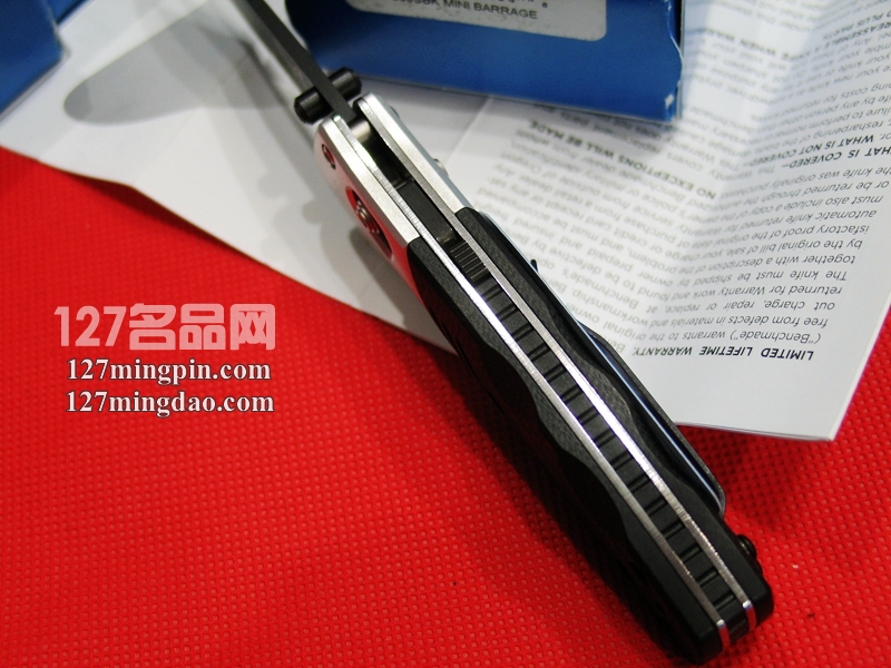 美国蝴蝶 Benchmade 586SBK M390钢助力快开刀