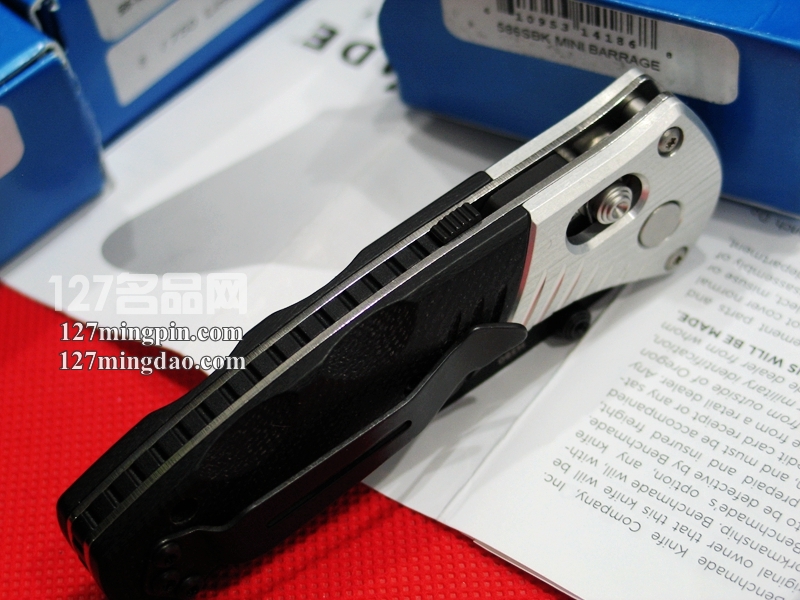 美国蝴蝶 Benchmade 586SBK M390钢助力快开刀