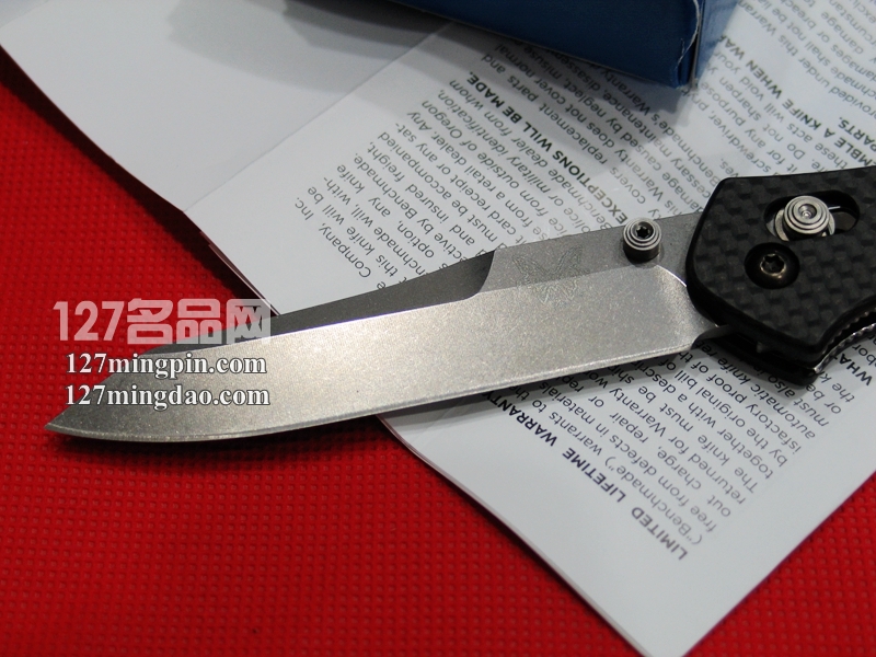 美国蝴蝶Benchmade 940-1 CPM-S90V钢碳纤维柄珍藏版