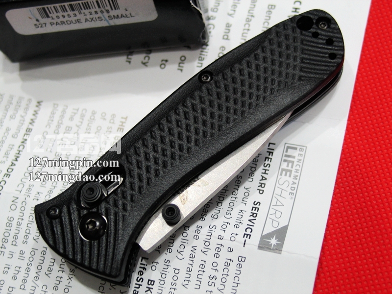 美国蝴蝶Benchmade 527石洗全刃