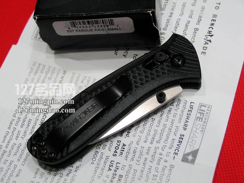 美国蝴蝶Benchmade 527石洗全刃