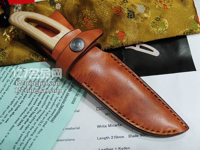 日本花田洋ROCKSTEAD KEI 敬 ZDP189钢 手工直刀