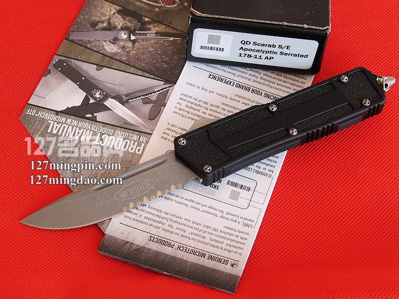 美国微技术MICROTECH 178-11AP 甲虫军规版半齿直跳