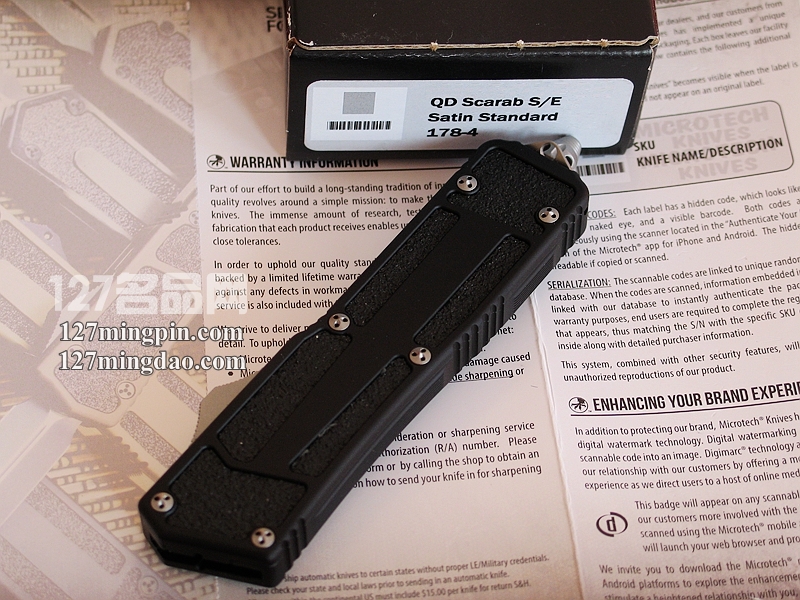 美国微技术MICROTECH 178-4 甲虫单锋全刃直跳