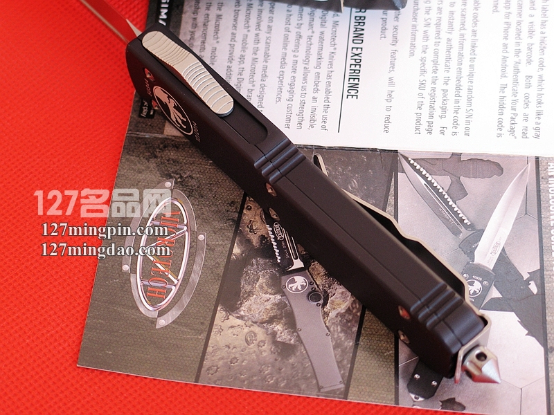 美国微技术 MICROTECH 122-4超智 双锋全刃直跳