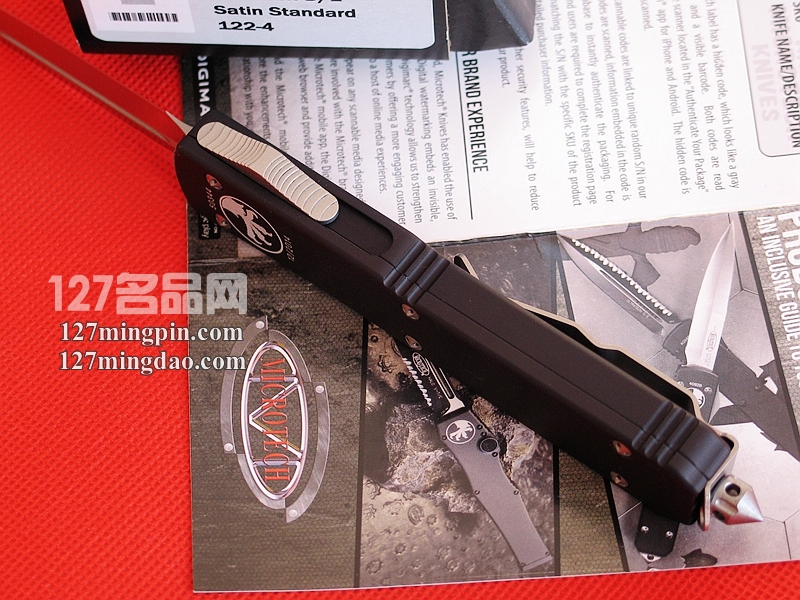 美国微技术 MICROTECH 122-4超智 双锋全刃直跳