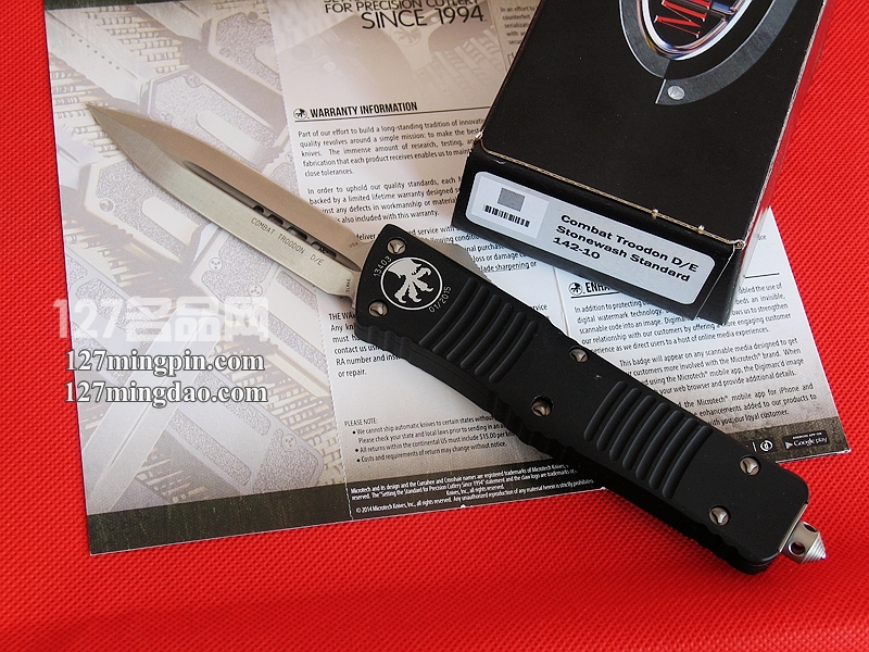 美国微技术 MICROTECH 142-10 战术恐龙双锋直跳