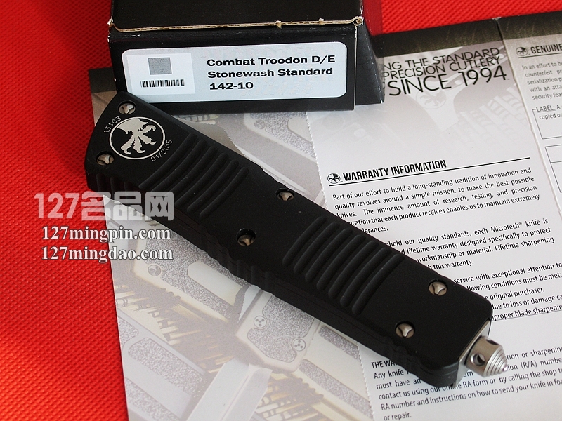 美国微技术 MICROTECH 142-10 战术恐龙双锋直跳