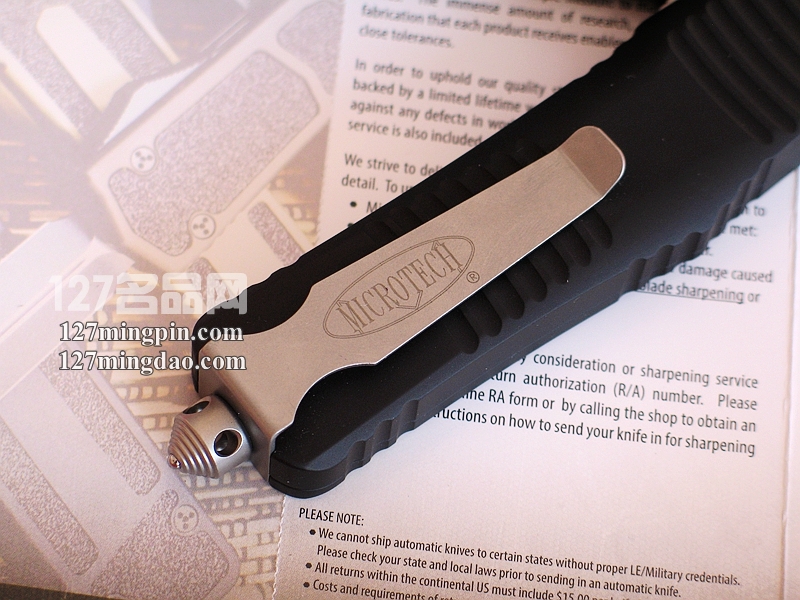 美国微技术 MICROTECH 142-10 战术恐龙双锋直跳