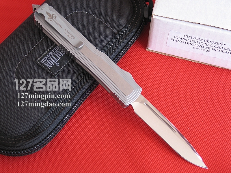 美国微技术MICROTECH HG HP S/E 剑标限量版 全钢直跳