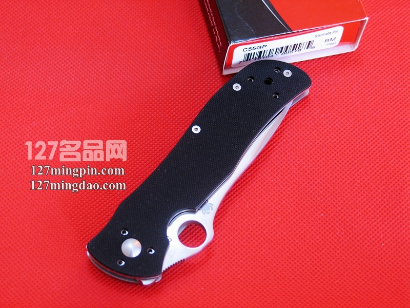 美国蜘蛛 SPYDERCO C55GP G10柄折刀