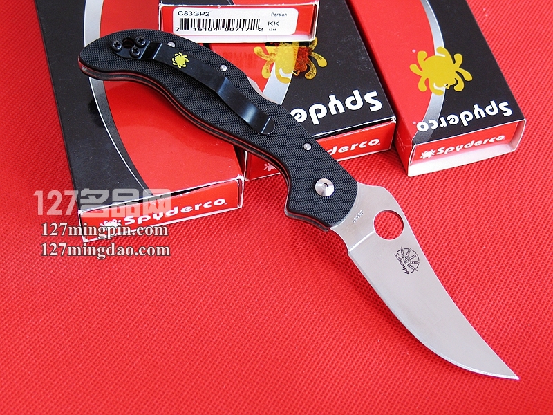 美国蜘蛛SPYDERCO C83GP2代  127名刀网