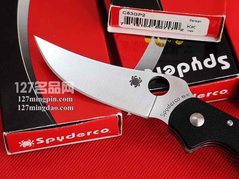 美国蜘蛛SPYDERCO C83GP2代  127名刀网