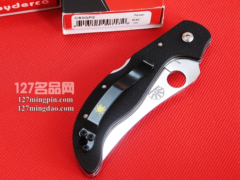 美国蜘蛛SPYDERCO C83GP2代  127名刀网