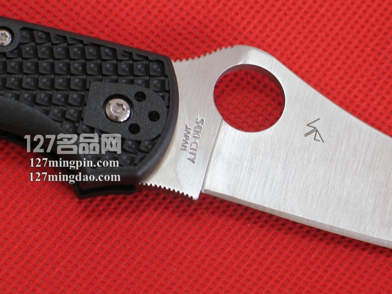 美国蜘蛛SPYDERCO  C90PBK全刃 127名刀网