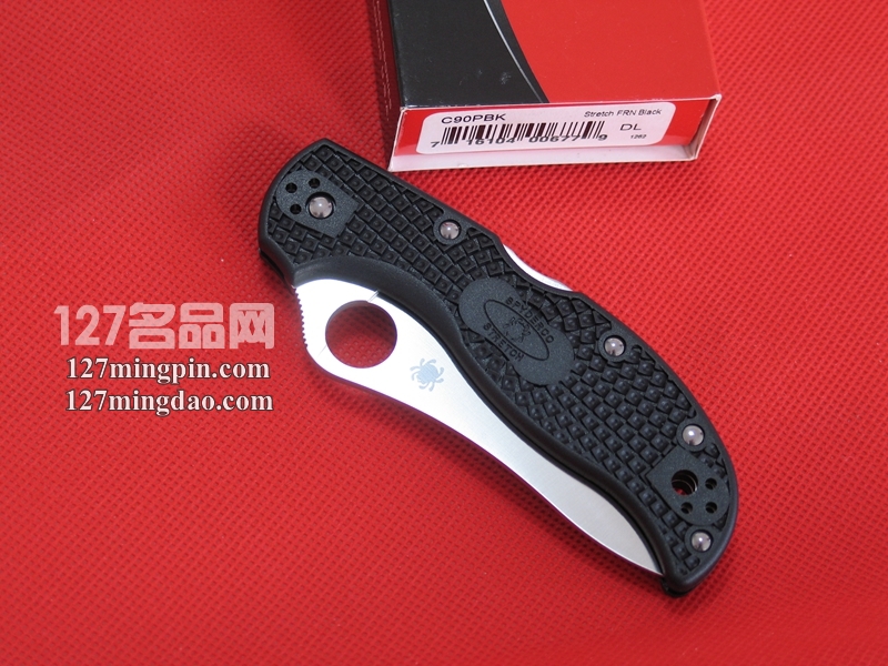 美国蜘蛛SPYDERCO  C90PBK全刃 127名刀网