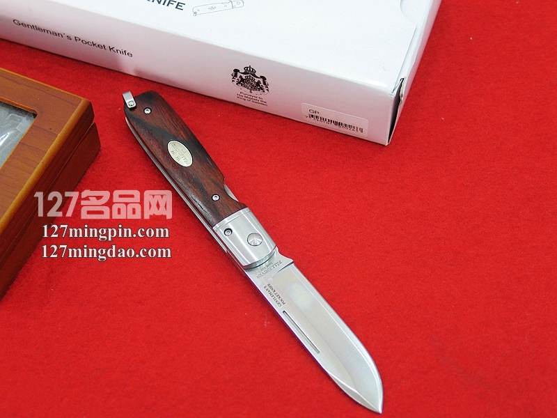 瑞典FK Fallkniven GP 3G黄檀木柄 珍藏版折刀