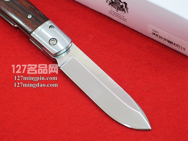 瑞典FK Fallkniven GP 3G黄檀木柄 珍藏版折刀