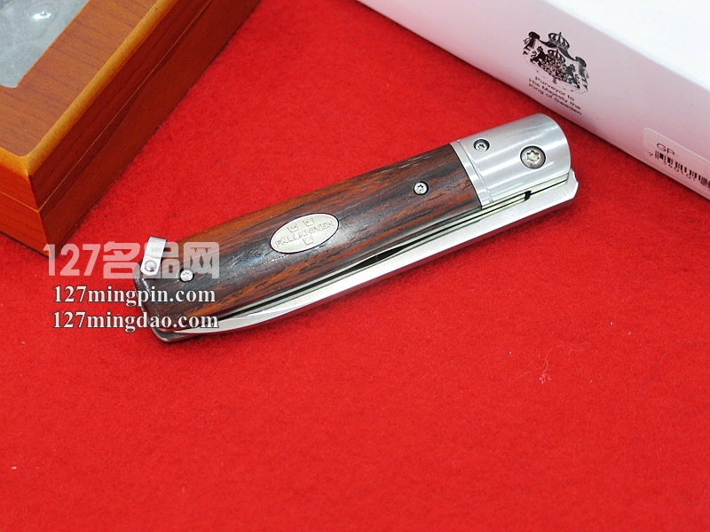 瑞典FK Fallkniven GP 3G黄檀木柄 珍藏版折刀