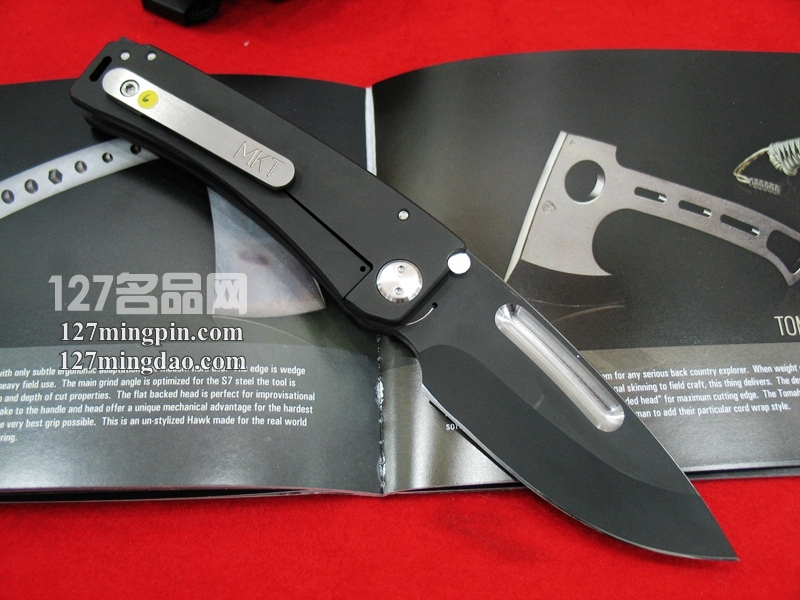 美国MTK MARAUDER 掠夺者 PVD刷槽 特战队手工格斗刀