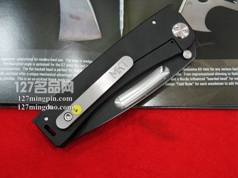 美国MTK MARAUDER 掠夺者 PVD刷槽 特战队手工格斗刀