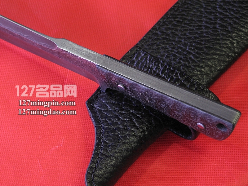 美国挺进者Strider 米克手签版大马士革砍刀