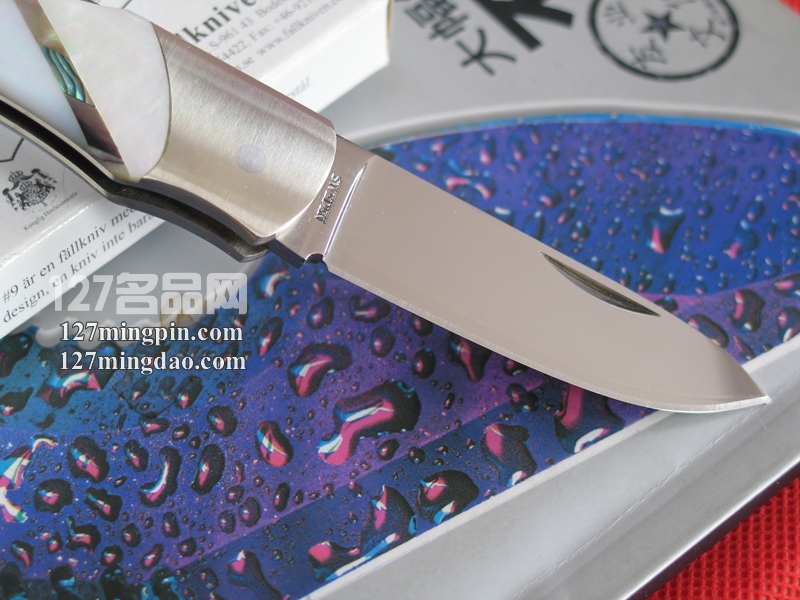 瑞典FK Fallkniven FH9MOP 公爵 珍珠贝母绅士折刀