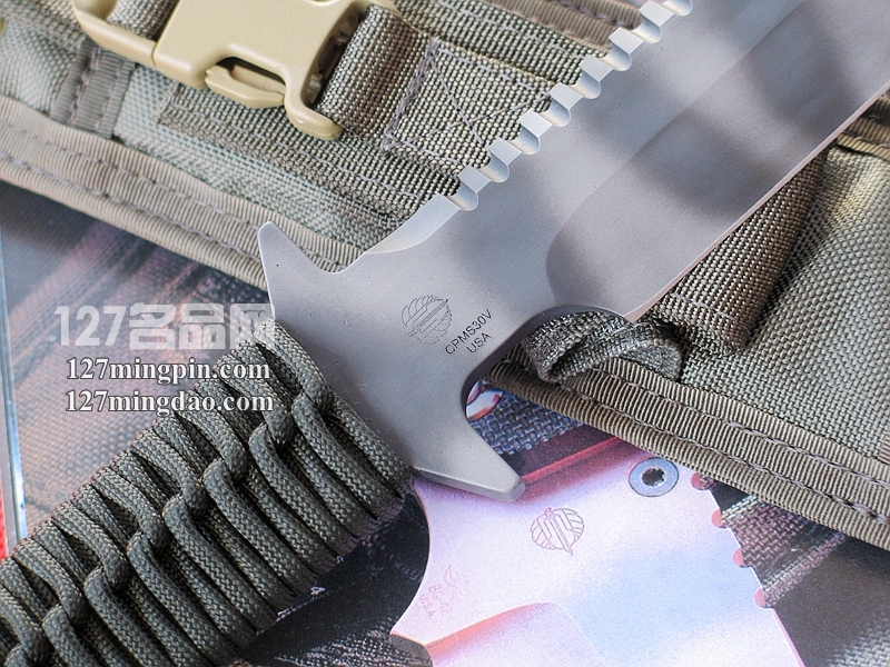美国挺进者Strider D9-SS 军绿柄战术刀