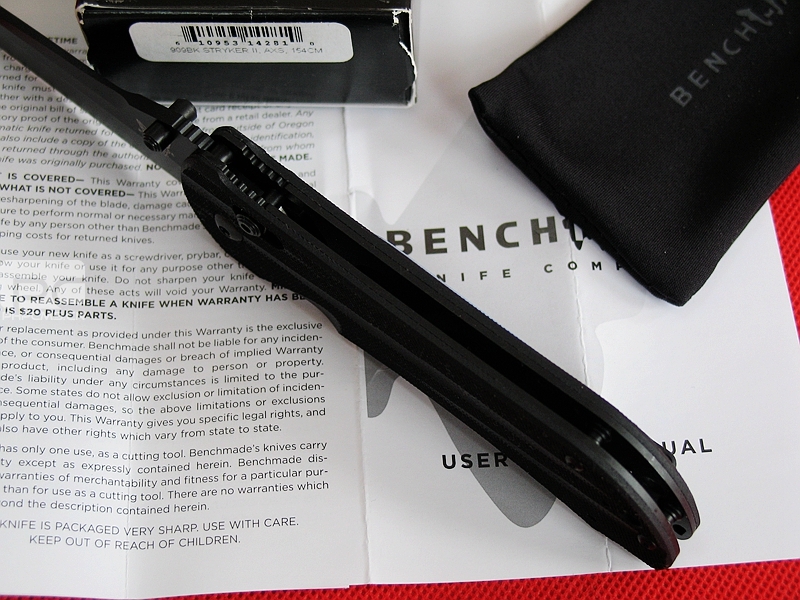 美国蝴蝶Benchmade 909BK 经典版打击者二代
